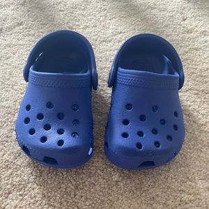 Blue Baby Crocs
